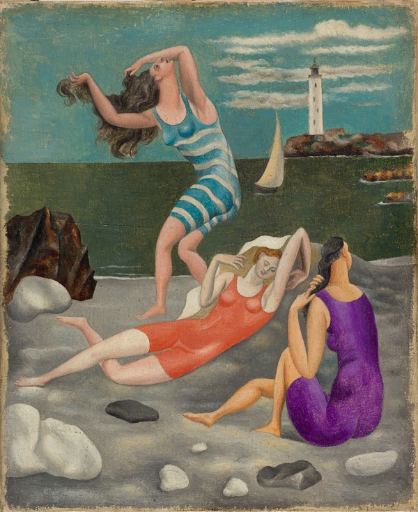 Pablo Picasso, Les Baigneuses, été 1918. Paris, Musée National Picasso. © Succession Picasso 2020. Photo © RMN-Grand Palais (Musée national Picasso-Paris) / Sylvie Chan-Liat