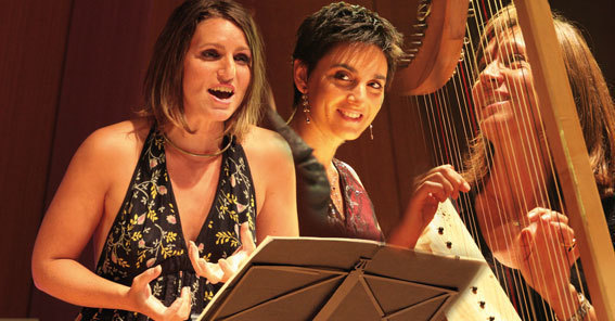 Voix De Femmes Troubadours, Céline Mistral - Sandra Hurtado-Ròs - Carole Matras © DR Voix De Femmes Troubadours, Céline Mistral - Sandra Hurtado-Ròs - Carole Matras © DR