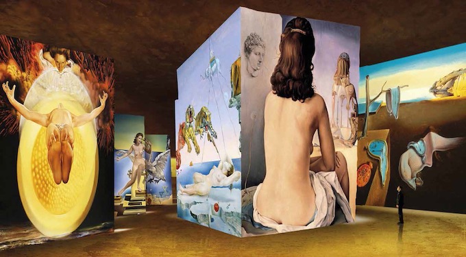 « Dalí, l’énigme sans fin », du 5 mars 2020 au 3 janvier 2021, Carrières de Lumières, Les Baux de Provence