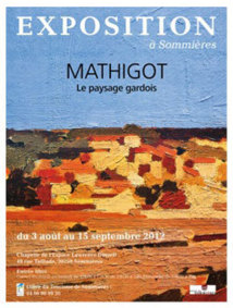 Mathgot. Le paysage gardois de 1962 à 2012. Chapelle de l'Espace Lawrence Durell, Sommières (Gard) du 3 août au 15 septembre 2012 Mathgot. Le paysage gardois de 1962 à 2012. Chapelle de l'Espace Lawrence Durell, Sommières (Gard) du 3 août au 15 septembre 2012