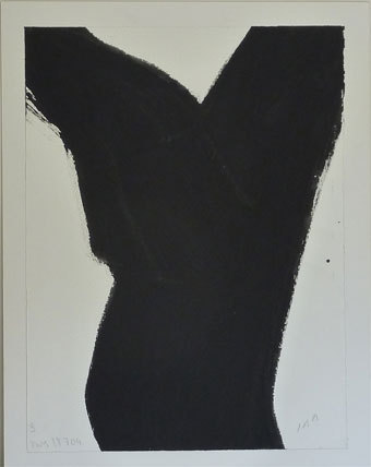 Jean-Baptiste Ambroselli, Chêne, 2004, gouache sur papier, 100x90cm