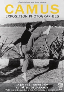 Camus, exposition photographique du 1er juin au 31 octobre 2020 au château de Lourmarin (84)