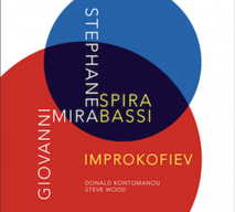 Improkofiev, nouvel album de Stéphane Spira, saxo, et de Giovanni Mirabassi, piano