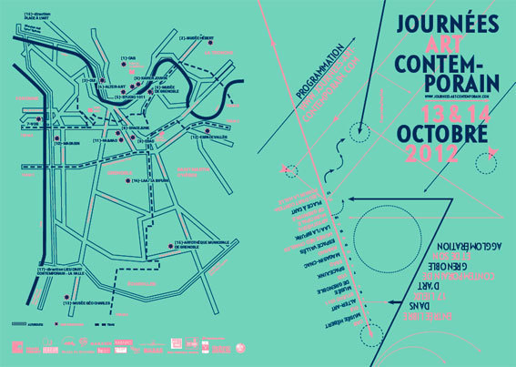 Journées Art Contemporain 2012 en région de Grenoble, les samedi 13 et dimanche 14 octobre 2012