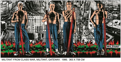 Gilbert & George, Images d'utopie exposition du 20 juin au 16 novembre 2020 au musée national Fernand Léger de Nice