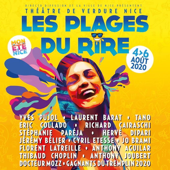 Nice. Programmation du 4 au 6 août des Plages du Rire 2020 dévoilée ! Nice. Programmation du 4 au 6 août des Plages du Rire 2020 dévoilée !