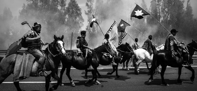 MAPUCHES. KUIFI AUKIÑ ÑI TREPETUN. Anniversary of the murder of the young Mapuche Camilo Catrillanca, 2019 © Pablo ERNESTO PIOVANO