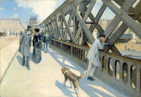 Gustave Caillebotte - Le Pont de l'Europe - oil on canvas - 125 x 180 cm - (c) Association des Amis du Petit Palais, Geneve - Photo: (c) Studio Monique Bernaz, Geneve