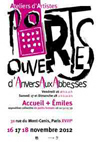 Les peintres ouvrent leurs ateliers lors des portes ouvertes d'Anvers aux Abbesses, Paris, du 16 au 18 novembre 2012 Les peintres ouvrent leurs ateliers lors des portes ouvertes d'Anvers aux Abbesses, Paris, du 16 au 18 novembre 2012