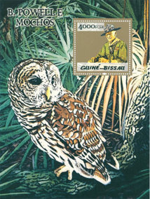 Powell and Owl, 2011, Filipa César. Timbre trouvé. Courtesy de l’artiste Powell and Owl, 2011, Filipa César. Timbre trouvé. Courtesy de l’artiste