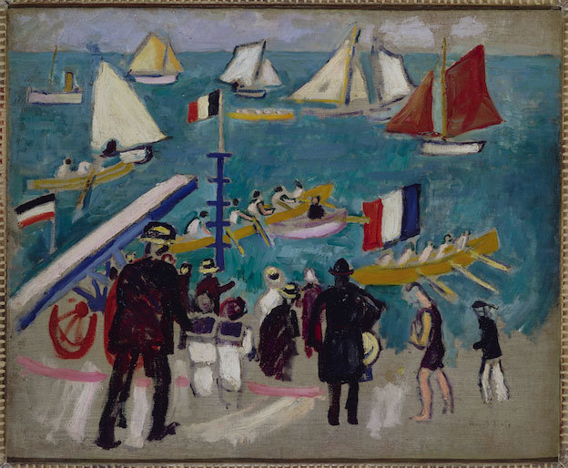 Les Régates Raoul Dufy Paris, Musée d’Art Moderne de la ville de Paris © RMN / Agence Bulloz / Adagp, Paris 2012