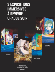 Carrières de lumières - Baux-de-Provence, Les intégrales, 14 soirées : août - septembre - octobre 2020 Carrières de lumières - Baux-de-Provence, Les intégrales, 14 soirées : août - septembre - octobre 2020