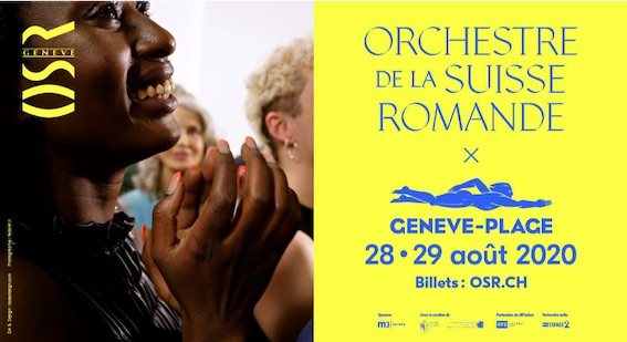 Le Festival OSR à Genève Plage du 28 au 29 août 2020
