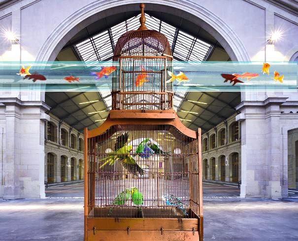 La traversée des apparences. 1re présentation - musée d’Art moderne de Rio Janeiro, Brésil, 1987. La traversée des apparences. 1re présentation - musée d’Art moderne de Rio Janeiro, Brésil, 1987.