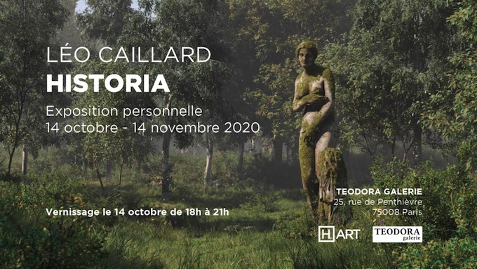 Historia - Léo Caillard, exposition, Teodora Galerie, Paris, du 14/10 au 14/11/20 