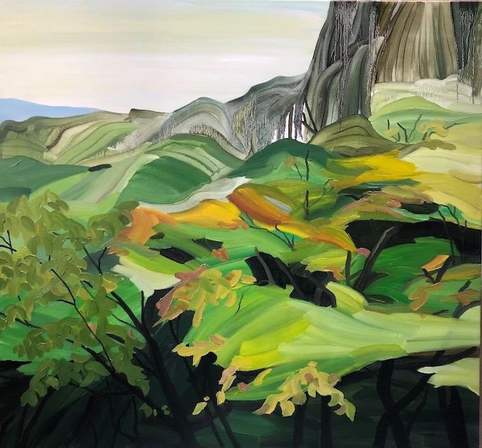 Liu Mengpei. Sakurai-Hase, 2019 Peinture à l'huile, 130 x 140 cm Liu Mengpei. Sakurai-Hase, 2019 Peinture à l'huile, 130 x 140 cm