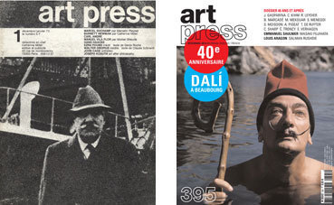 Les 40 ans d'art press à la Bibliothèque nationale de France, les 13, 14 et 15 décembre 2012