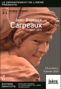 La Tronche, musée Hébert : Jean-Baptiste Carpeaux (1827-1875), exposition du 10 octobre 2020 au 4 janvier 2021