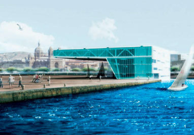Projet de la Villa Méditerranée © DR Projet de la Villa Méditerranée © DR