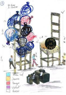 Barthélémy Toguo Drawing Project "Redemption" 29,5cm x 21 cm, 2012 Courtesy Studio Toguo, Galerie Lelong Paris, Mario Mauroner Vienna, Nosbau/Reding, Luxembourg, and Bandjoun Station, Cameroon Barthélémy Toguo Drawing Project "Redemption" 29,5cm x 21 cm, 2012 Courtesy Studio Toguo, Galerie Lelong Paris, Mario Mauroner Vienna, Nosbau/Reding, Luxembourg, and Bandjoun Station, Cameroon