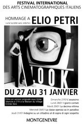 Festival International des Arts Cinématographiques Italiens, Maison du Village, Montgenèvre, du 27 au 31 janvier 2013 Festival International des Arts Cinématographiques Italiens, Maison du Village, Montgenèvre, du 27 au 31 janvier 2013
