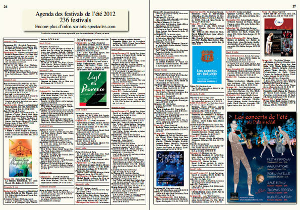 Festivals ici et ailleurs 2013 sera diffusé à partir du 20 juin 2013 dans les départements suivants : Festivals ici et ailleurs 2013 sera diffusé à partir du 20 juin 2013 dans les départements suivants :