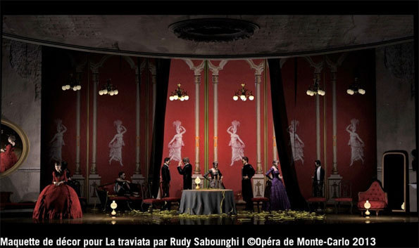 La Traviata de Verdi à l'opéra de Monte-Carlo, splendeurs et misères d'une courtisane tuberculeuse. Par Christian Colombeau
