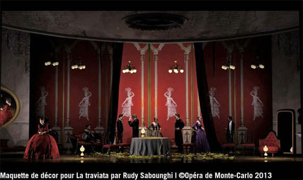 La Traviata de Verdi à l'opéra de Monte-Carlo, splendeurs et misères d'une courtisane tuberculeuse. Par Christian Colombeau La Traviata de Verdi à l'opéra de Monte-Carlo, splendeurs et misères d'une courtisane tuberculeuse. Par Christian Colombeau