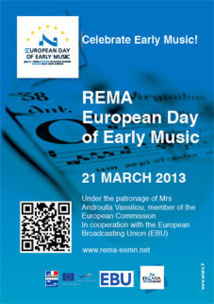 Journée européenne de musique ancienne le 21 mars 2013, événements en Europe et en ligne ! Journée européenne de musique ancienne le 21 mars 2013, événements en Europe et en ligne !