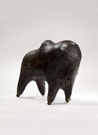 Figure rituelle de la société masculine du Kono du début du 20e siècle. Bamana, Mali. © musée du quai Branly, photo Claude Germain