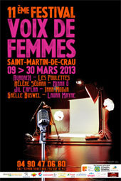 11e Festival voix de femmes à Saint-Martin de Crau du 9 au 30 mars 2013