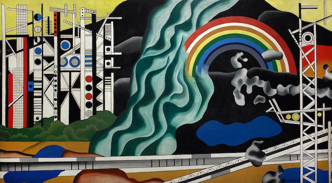 Fernand Léger, Le Transport des Forces, 1937. Huile sur toile, 491 x 870 cm. © ADAGP, Paris, 2020 / Cnap / photo : Yves Chenot, 2020