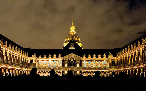 La cour d'honneur des Invalides © Christophe Chavan