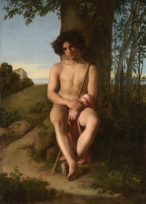 Hippolyte Flandrin, Jeune berger assis, 1834-1835. Image © Lyon MBA - Photo Alain Basset