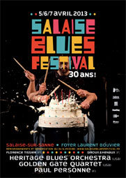 Salaise Blues Festival, du 5 au 7 avril 2013 à Salaise sur Sanne, Isère