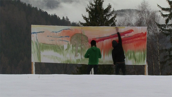 We Are The Painters Paint for Hochwechsel, 2010 HDV, couleur, son Durée : 47’54" FNAC 2012-280