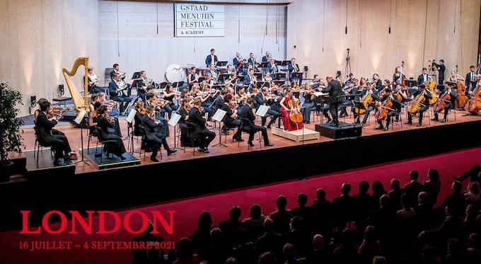 Gstaad (CH), 65e Gstaad Menuhin Festival & Academy 2021 a pour thème Londres, du 16 juillet au 4 septembre 2021