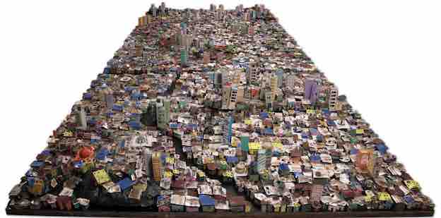 Mute Migration (2008) Hema Upadhyay (1972-2015) Inde, Mumbai - Papier, carton, tôle Prêt de la Collection Antoine de Galbert, Paris Mute Migration (2008) Hema Upadhyay (1972-2015) Inde, Mumbai - Papier, carton, tôle Prêt de la Collection Antoine de Galbert, Paris