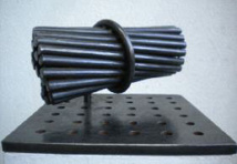 Rapte , acier 20 x 15 x 15 cm Rapte , acier 20 x 15 x 15 cm