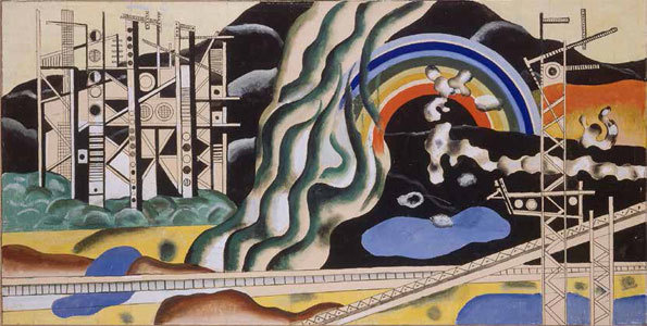 Fernand Léger, Le Transport des forces, 1937, gouache et crayon sur carton, donation Nadia Léger et Georges Bauquier au musée national Fernand Léger © RMN-Grand Palais/ Gérard Blot ©Adagp, Paris 2013 Fernand Léger, Le Transport des forces, 1937, gouache et crayon sur carton, donation Nadia Léger et Georges Bauquier au musée national Fernand Léger © RMN-Grand Palais/ Gérard Blot ©Adagp, Paris 2013