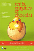 « Œufs, énigmes et chocolat » dans 53 de ses monuments, le dimanche 31 mars 2013