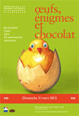« Œufs, énigmes et chocolat » dans 53 de ses monuments, le dimanche 31 mars 2013 « Œufs, énigmes et chocolat » dans 53 de ses monuments, le dimanche 31 mars 2013