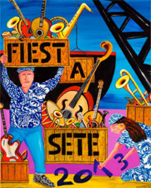 Fiest'A Sète 2013, Théâtre de la Mer, Sète, du 20 juillet au 8 août 2013