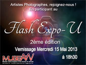 Nice. Artistes Photographes, Rejoignez-nous ! Participez au FLASH EXPO-U, 2e édition, et gagnez une expo, un vernissage /cocktail