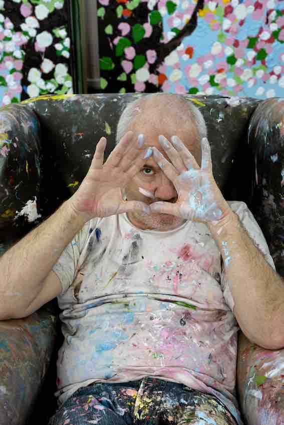 Damien Hirst, 2019. Photo - Prudence Cuming Associates. Damien Hirst, 2019. Photo - Prudence Cuming Associates.