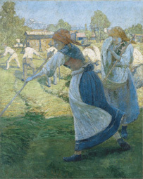 Ivan Grohar (1867-1911) Faneuses, 1902 Musées de la Ville de Ljubljana © Narodna Galerija (Galerie nationale de Slovénie, Ljubljana)