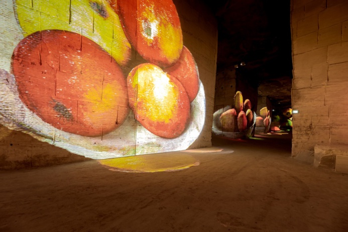 Les Baux, Carrières de Lumières, projections « Cézanne, maître de la Provence », et « Vassily Kandinsky, l’odyssée de l’abstrait ». Ouverture en 2021