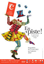 Exposition En piste ! Centre national du costume de scène et de la scénographie, Moulins, du 15 juin 2013 au 5 janvier 2014