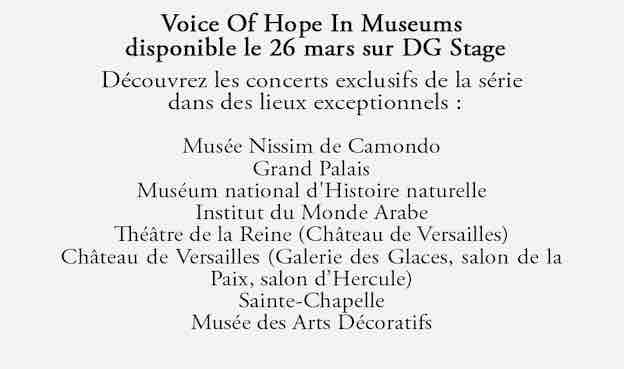 Camille Thomas au Musée du Louvre : la dernière vidéo de son projet Voice of Hope in Museums