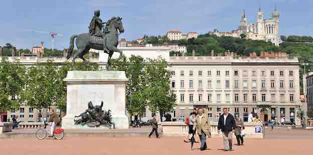 Place Bellecour, décembre 2020 © Muriel Chaulet / Ville de Lyon